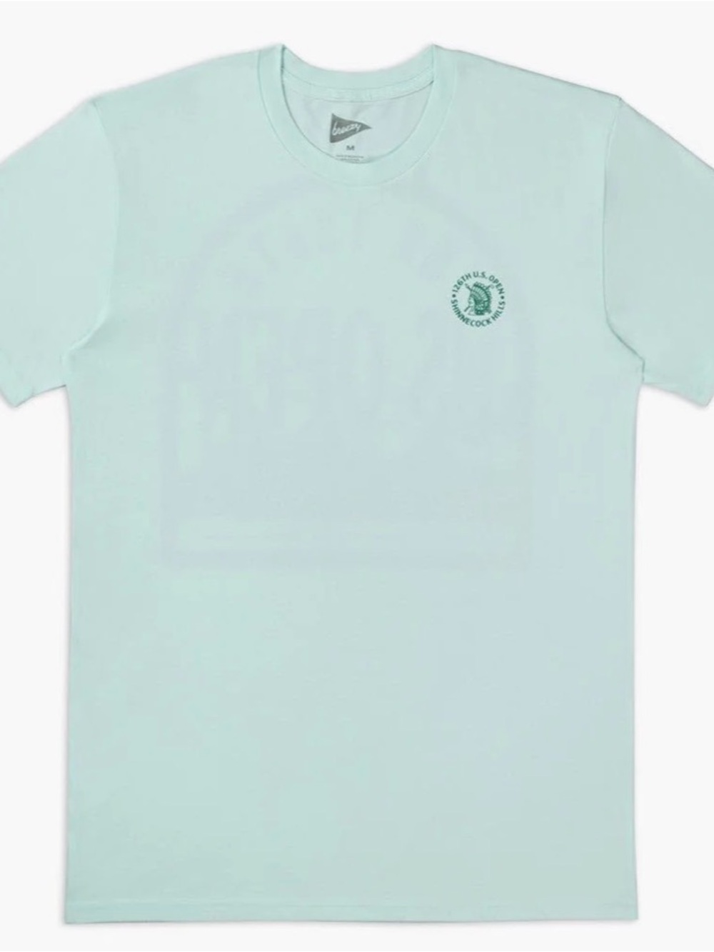 2026 US Open Clubhouse Tee T-Shirt
 Mint Crewneck Tee